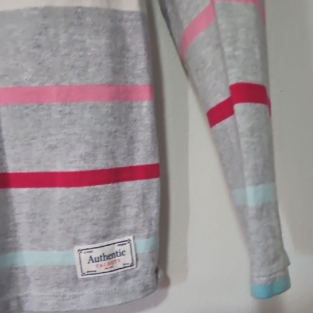 Talbots Multicolor Striped Top M - Picture 4 of 6